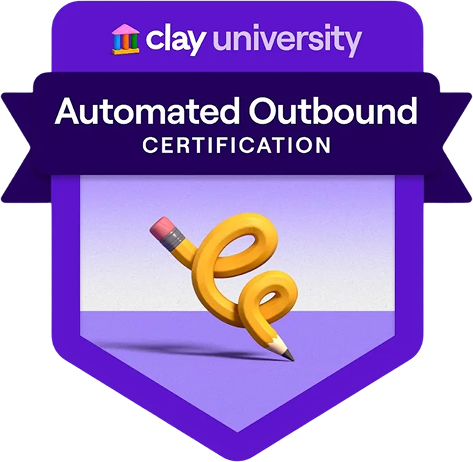 Clay Automated Outbound Certification