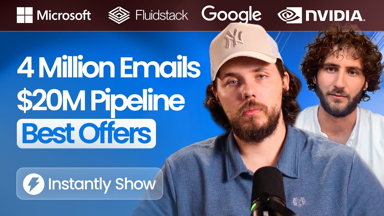 How to Build a $20M Pipeline with Cold Email, on The Instantly Show
